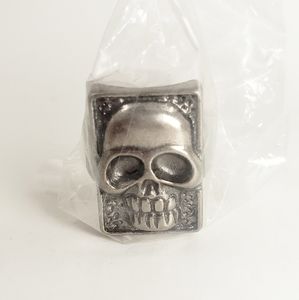 Vintage 1996 The Phantom Skull Ring Movie Promo Metal Unopened